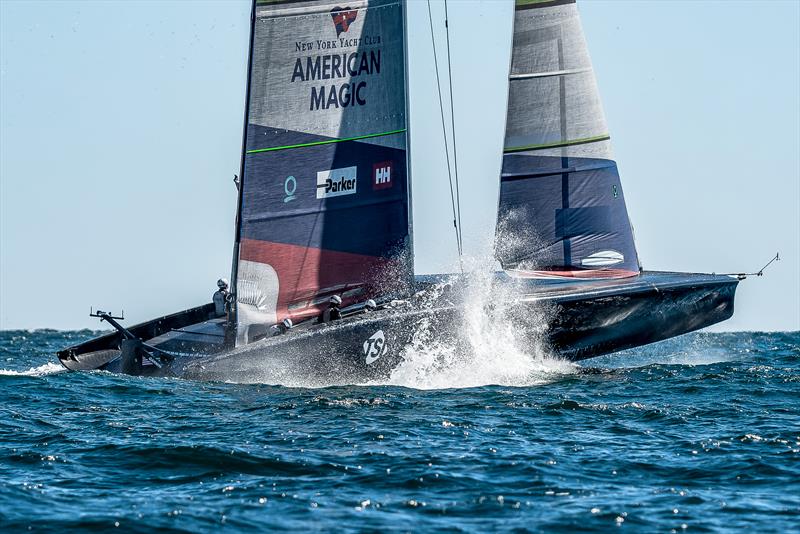 American Magic  -  AC75 - February 4, 2023 - Pensacola photo copyright Paul Todd/America's Cup taken at New York Yacht Club and featuring the AC75 class