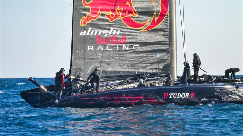 AC75 - Alinghi Red Bull Racing - February 12, 2023 - Barcelona - photo © Alex Carabi / America's Cup