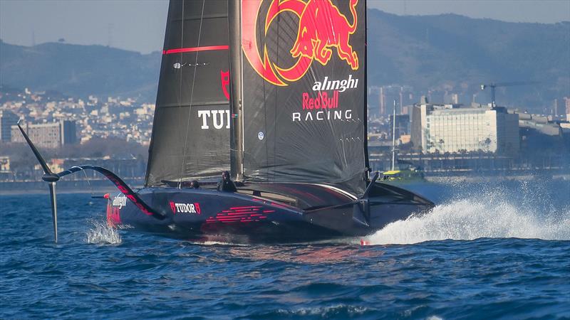  AC75 - Alinghi Red Bull Racing - March 4, 2023 - Barcelona - Day 47 photo copyright Alex Carabi / America's Cup taken at Société Nautique de Genève and featuring the AC75 class