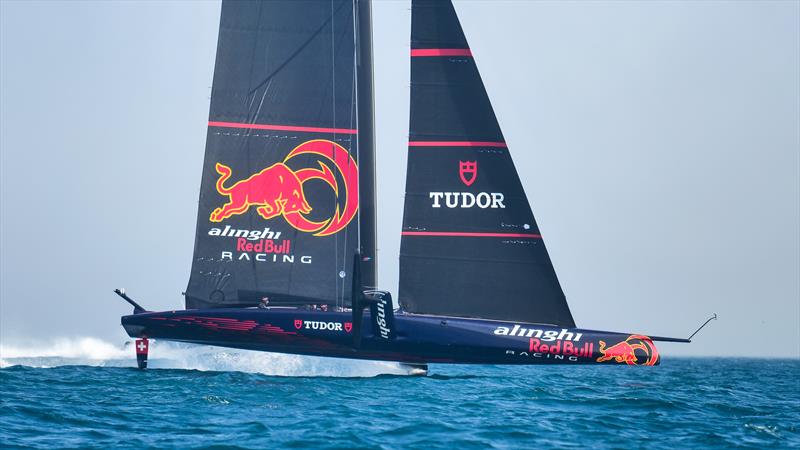 AC75 - Alinghi Red Bull Racing - March 13, 2023 - Barcelona - Day 49 photo copyright Alex Carabi / America's Cup taken at Yacht Club de Genève and featuring the AC75 class