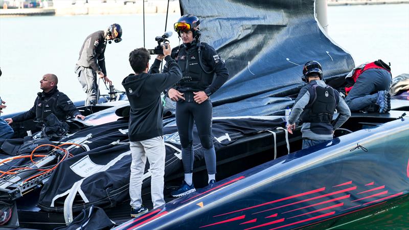 AC75 - Alinghi Red Bull Racing - March 13, 2023 - Barcelona - Day 49 - photo © Alex Carabi / America's Cup