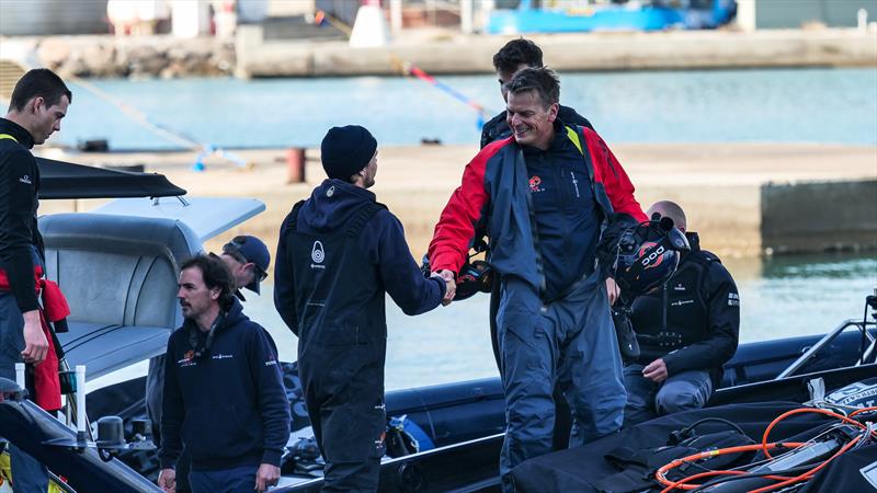 AC75 - Alinghi Red Bull Racing - March 13, 2023 - Barcelona - Day 49 photo copyright Alex Carabi / America's Cup taken at Yacht Club de Genève and featuring the AC75 class