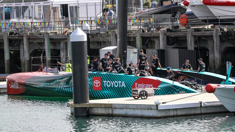 Emirates Team NZ - AC75 V2 - Launch - March 20, 2023 - photo © Richard Gladwell - Sail-World.com/nz