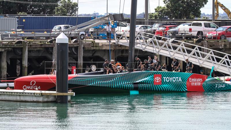 Emirates Team NZ - AC75 V2 - Launch - March 20, 2023 - photo © Richard Gladwell - Sail-World.com/nz