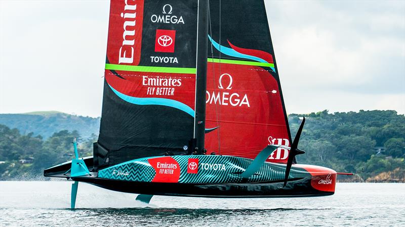 AC75 - Emirates Team New Zealand  -  Day 5 - March 28, 2023 -  Auckland NZ - photo © Adam Mustill / America's Cup
