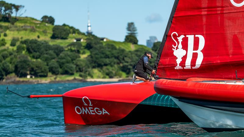 AC75 - Emirates Team New Zealand  -  Day 6 - March 29, 2023 -  Auckland NZ - photo © Adam Mustill / America's Cup
