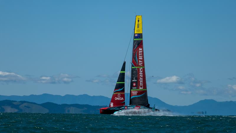 AC75 - Emirates Team New Zealand  -  Day 6 - March 29, 2023 -  Auckland NZ - photo © Adam Mustill / America's Cup