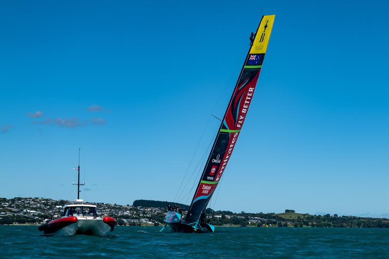 AC75 - Emirates Team New Zealand  -  Day 6 - March 29, 2023 -  Auckland NZ - photo © Adam Mustill / America's Cup