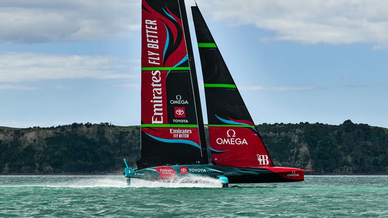 AC75 - Emirates Team New Zealand  -  Day 4 - March 25, 2023 -  Auckland NZ - photo © Adam Mustill / America's Cup