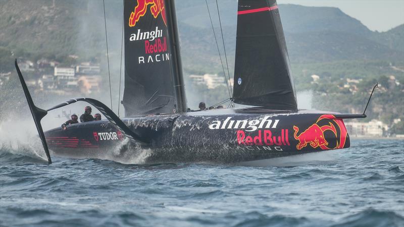 AC75 - Alinghi Red Bull Racing's issues with the seaway have been well publicised - photo © Alex Carabi / America's Cup