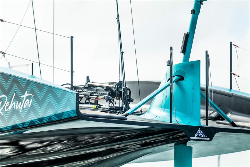 Emirates Team New Zealand - AC75 -  Day 13 - April 19, 2023 - Hauraki Gulf - photo © Adam Mustill / America's Cup