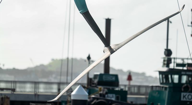 Emirates Team New Zealand - AC75 -  Day 13 - April 19, 2023 - Hauraki Gulf - photo © Adam Mustill / America's Cup