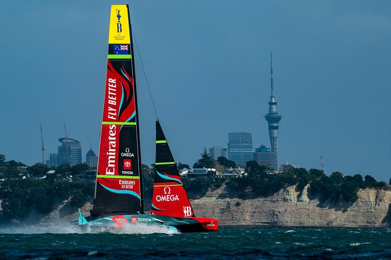 Cup Spy - April 25: Emirates Team NZ grabs a sailing day