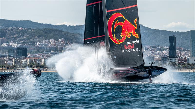 Alinghi Red Bull Racing - AC75  - Day 58 - April 27, 2023 - Barcelona - photo © Alex Carabi / America's Cup