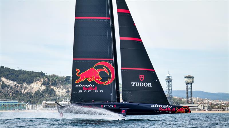 Alinghi Red Bull Racing - AC75 - Day 58 - April 27, 2023 - Barcelona