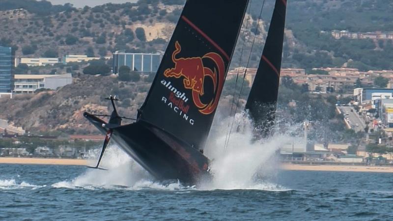 Alinghi Red Bull Racing - AC75  - Day 60 - May 5, 2023 - Barcelona photo copyright Alex Carabi / America's Cup taken at Société Nautique de Genève and featuring the AC75 class