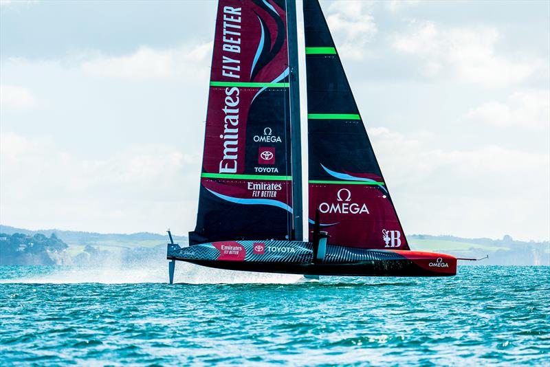 Emirates Team New Zealand - AC75 -  Day 18 - May 12, 2023 - Hauraki Gulf - photo © Adam Mustill / America's Cup