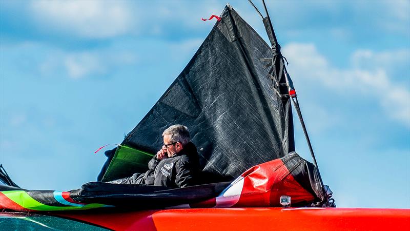 Emirates Team New Zealand - AC75 -  Day 18 - May 12, 2023 - Hauraki Gulf - photo © Adam Mustill / America's Cup