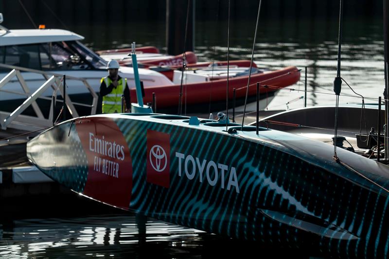 Emirates Team New Zealand - AC75 -  Day 18 - May 12, 2023 - Hauraki Gulf - photo © Adam Mustill / America's Cup