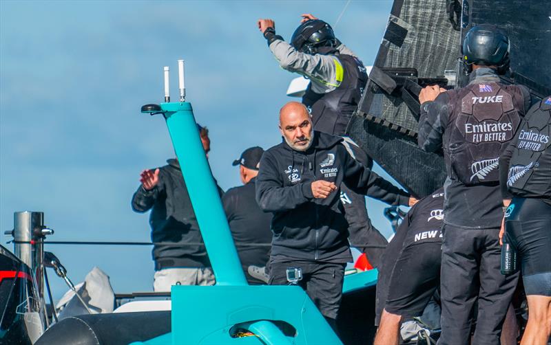 Emirates Team New Zealand - AC75 -  Day 18 - May 12, 2023 - Hauraki Gulf - photo © Adam Mustill / America's Cup