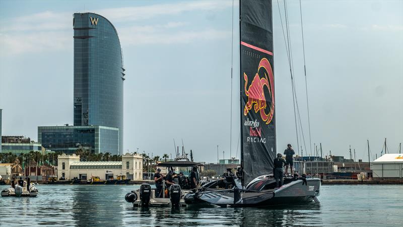  Alinghi Red Bull Racing - AC75  - Day 66 - June 1, 2023 - Barcelona photo copyright Alex Carabi / America's Cup taken at Société Nautique de Genève and featuring the AC75 class