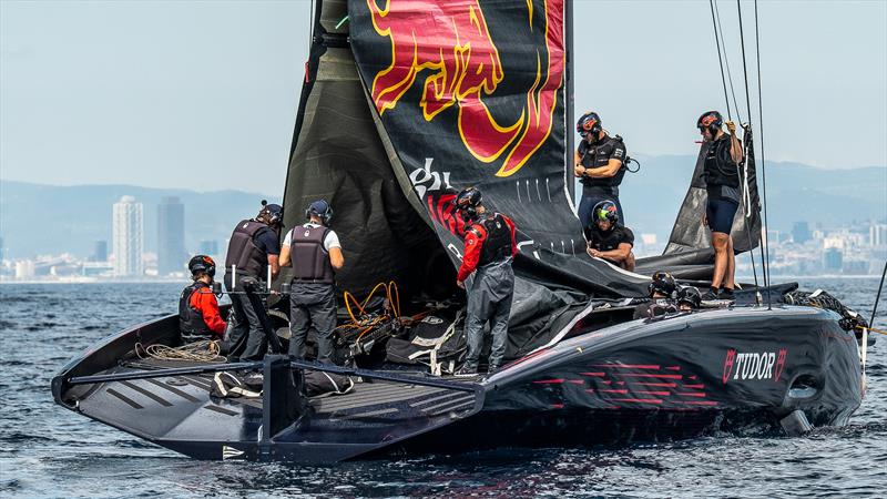  Alinghi Red Bull Racing - AC75  - Day 68 - June 14, 2023 - Barcelona photo copyright Alex Carabi / America's Cup taken at Société Nautique de Genève and featuring the AC75 class