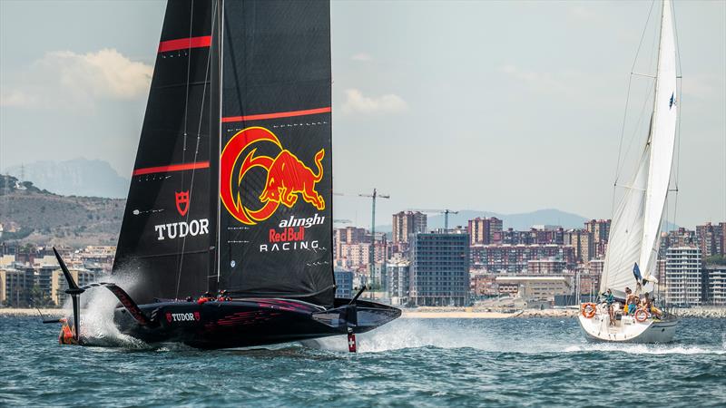  Alinghi Red Bull Racing - AC75  - Day 68 - June 14, 2023 - Barcelona photo copyright Alex Carabi / America's Cup taken at Société Nautique de Genève and featuring the AC75 class