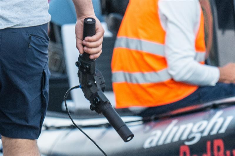 Flight control device -  Alinghi Red Bull Racing - AC75  - Day 67 - June 12, 2023 - Barcelona - photo © Alex Carabi / America's Cup