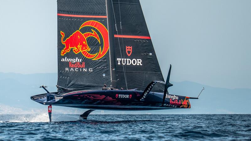 Alinghi Red Bull Racing - AC75  - Day 71 - June 26, 2023 - Barcelona photo copyright Alex Carabi / America's Cup taken at Société Nautique de Genève and featuring the AC75 class