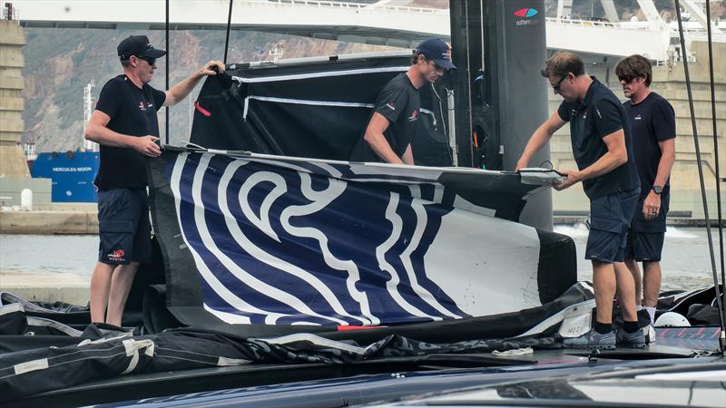 Alinghi Red Bull Racing - AC75  - Day 73 - June 28, 2023 - Barcelona - photo © Alex Carabi / America's Cup