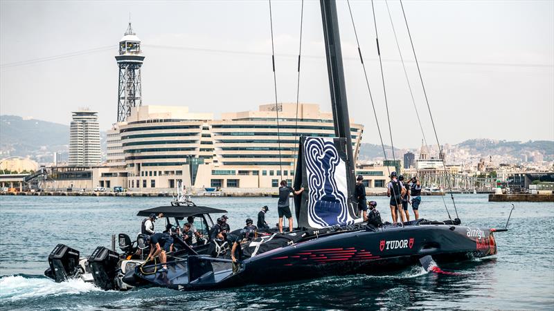 Alinghi Red Bull Racing - AC75  - Day 73 - June 28, 2023 - Barcelona - photo © Alex Carabi / America's Cup