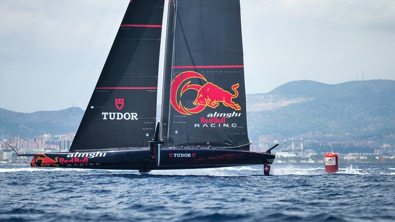 Alinghi Red Bull Racing - AC75 - Day 74 - July 3, 2023 - Barcelona - photo © Alex Carabi / America's Cup