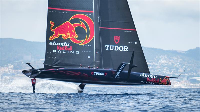 Alinghi Red Bull Racing - AC75 - Day 74 - July 3, 2023 - Barcelona - photo © Alex Carabi / America's Cup