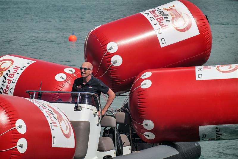 Alinghi Red Bull Racing - AC75 - Day 75 - July 13, 2023 - Barcelona photo copyright Alex Carabi / America's Cup taken at Société Nautique de Genève and featuring the AC75 class