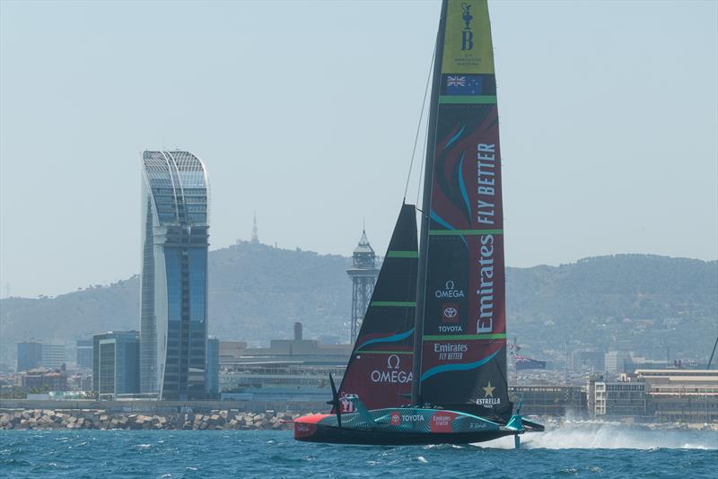 Emirates Team New Zealand - AC75  - Day 20 - July 15, 2023 - Barcelona - photo © ETNZ/ America's Cup