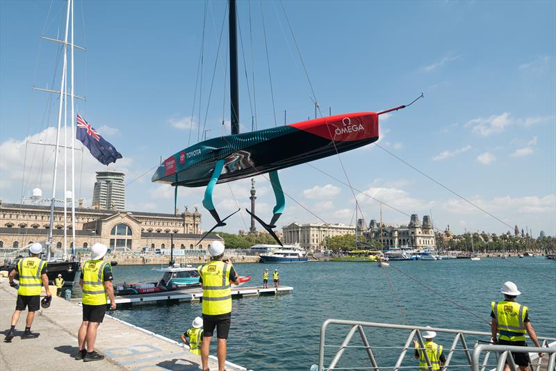 Emirates Team New Zealand - AC75  - Day 20 - July 15, 2023 - Barcelona - photo © ETNZ/ America's Cup