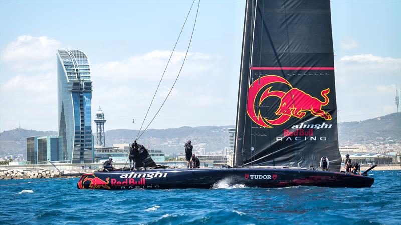 Alinghi Red Bull Racing - AC75  - Day 76 - July 14, 2023 - Barcelona - photo © Paul Todd/America's Cup