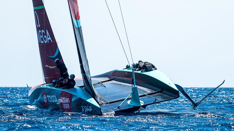 Emirates Team New Zealand - AC75  - Day 21 - July 15, 2023 - Barcelona photo copyright AC37 Joint Recon taken at Royal New Zealand Yacht Squadron and featuring the AC75 class