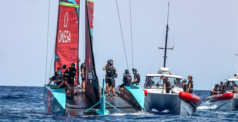 Emirates Team New Zealand - AC75 - Day 22 - July 17, 2023 - Barcelona - photo © AC37 Joint Recon