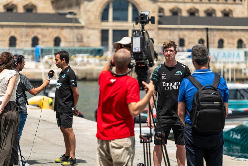 Emirates Team New Zealand - AC75 - Day 22 - July 17, 2023 - Barcelona - photo © AC37 Joint Recon