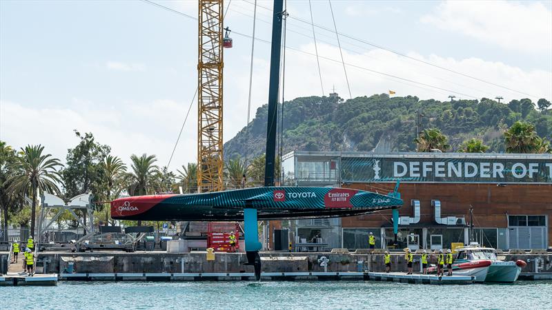 Emirates Team New Zealand - AC75 - Day 26 - July 26, 2023 - Barcelona - photo © Job Vermeulen / America's Cup