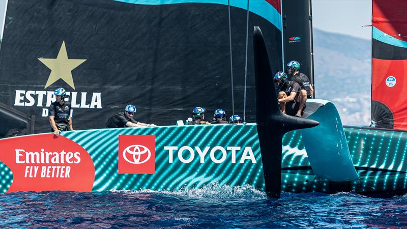 Emirates Team New Zealand - AC75  - Day 27 - July 28, 2023 - Barcelona - photo © Job Vermeulen / America's Cup