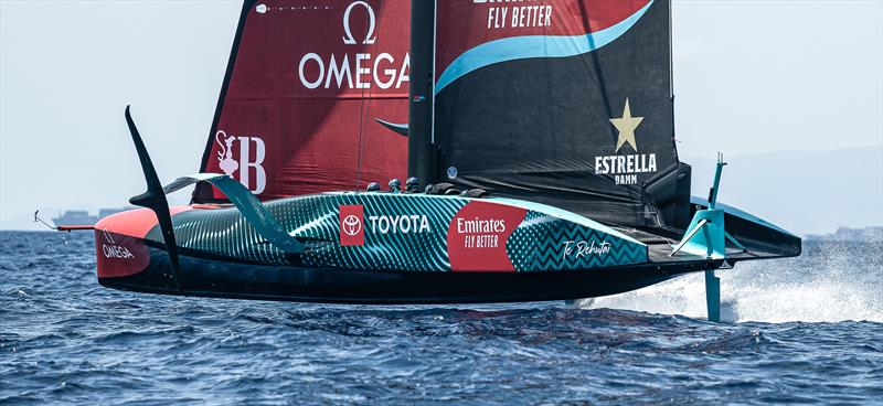 Emirates Team New Zealand - AC75  - Day 27 - July 28, 2023 - Barcelona - photo © Job Vermeulen / America's Cup