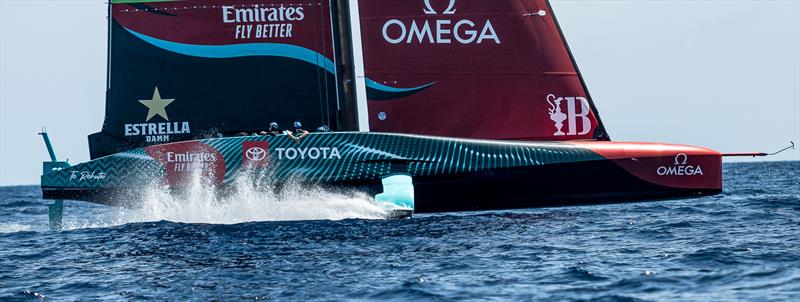 Emirates Team New Zealand - AC75  - Day 27 - July 28, 2023 - Barcelona - photo © Job Vermeulen / America's Cup