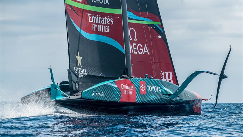 Emirates Team New Zealand - AC75  - Day 28 - July 31, 2023 - Barcelona - photo © Job Vermeulen / America's Cup