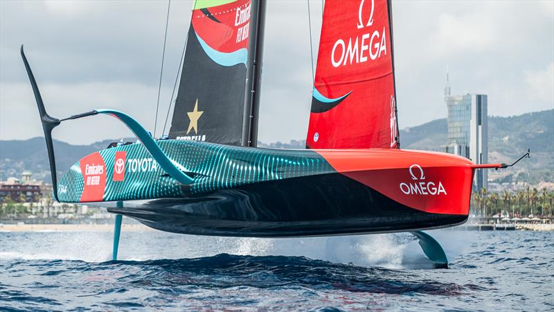 Emirates Team New Zealand - AC75  - Day 28 - July 31, 2023 - Barcelona - photo © Job Vermeulen / America's Cup