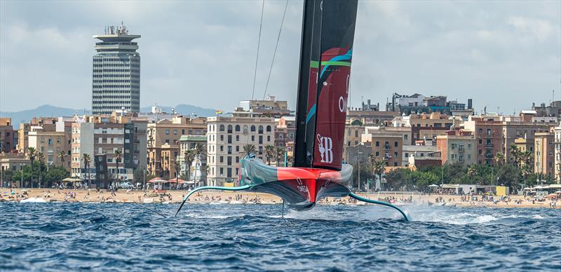 Emirates Team New Zealand - AC75  - Day 28 - July 31, 2023 - Barcelona - photo © Job Vermeulen / America's Cup