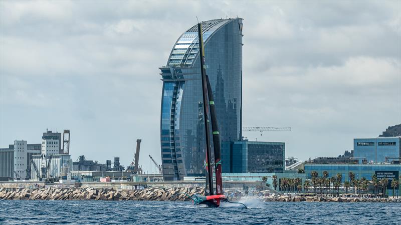 Emirates Team New Zealand - AC75  - Day 28 - July 31, 2023 - Barcelona - photo © Job Vermeulen / America's Cup