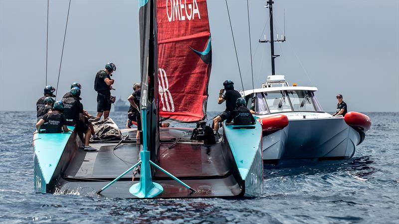 Emirates Team New Zealand - AC75  - Day 28 - July 31, 2023 - Barcelona - photo © Job Vermeulen / America's Cup