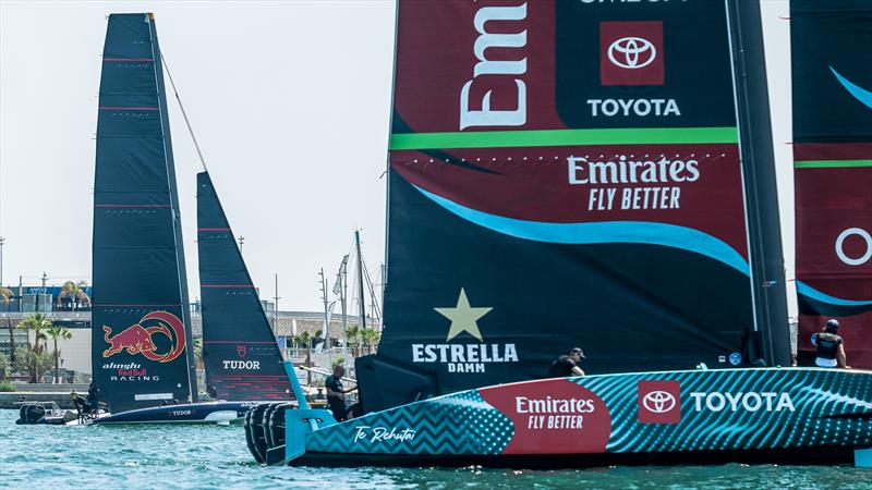 Emirates Team New Zealand - AC75 - Day 29 - August 1, 2023 - Barcelona - photo © Job Vermeulen / America's Cup